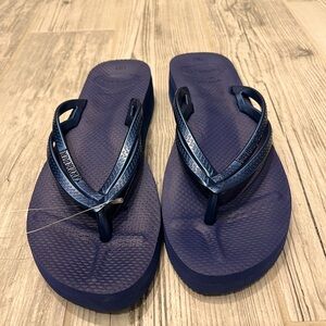 TAGS REMOVED Havainas blue flip flop size 9.5 (EU 41)